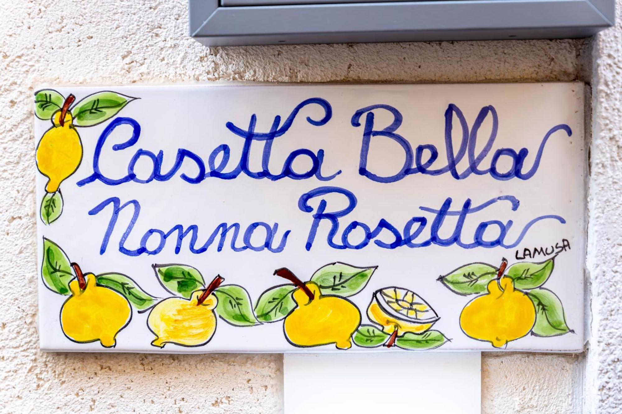 Casetta Bella Nonna Rosetta Mondello Exteriör bild